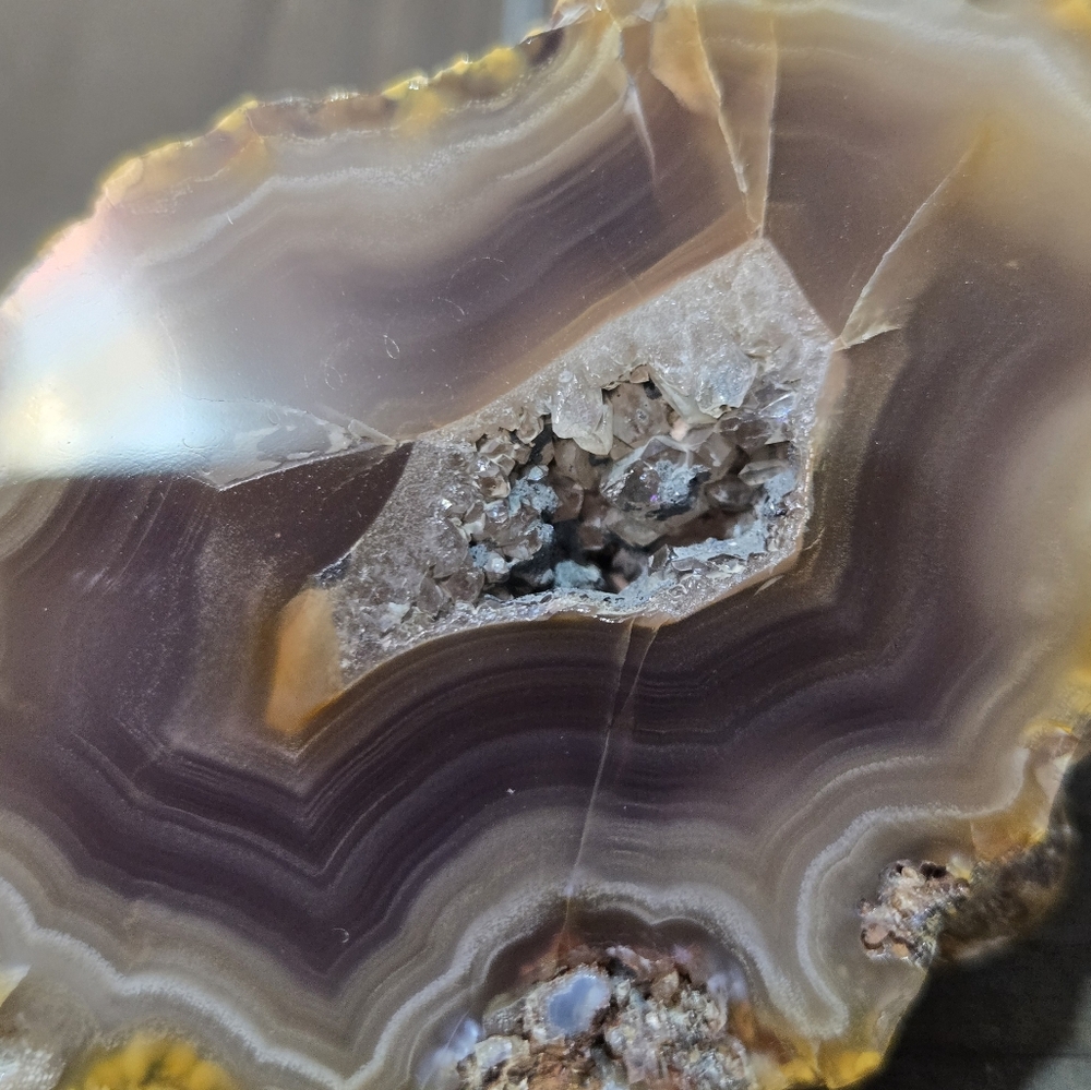 Coyamito Purple Lace Crystal Agate Laguna Mexico - Picture 9 of 14